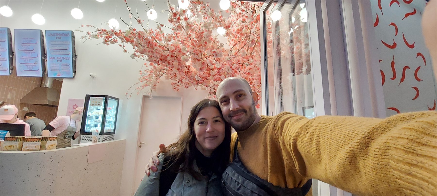 Yanina y Mauro en un recuerdo especial